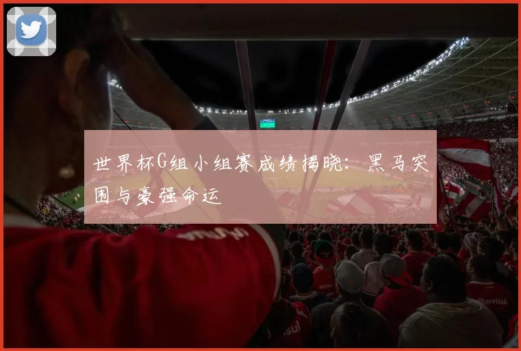 世界杯G组小组赛成绩揭晓:黑马突围与豪强命运